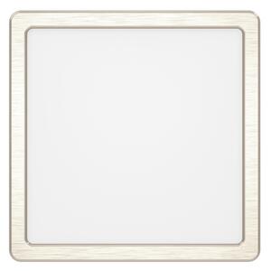 Eglo 901383-LED RGBW Димируем плафон с опушено стъкло FUEVA-Z LED/10,5W/230V 22x22cm IP44 хром