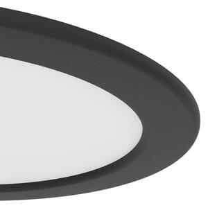 Eglo 901427-LED RGBW Вградено таванно осветително тяло за баня FUEVA-Z LED/9,5W/230V 16,8cm IP44 черно