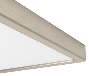 Eglo 901422-LED RGBW Димируем плафон с опушено стъкло FUEVA-Z LED/17,8W/230V 39x39cm IP44 хром
