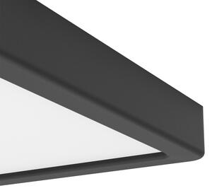 Eglo 901374-LED RGBW Димируемо таванно осветително тяло за баня FUEVA-Z LED/10,5W/230V 22x22cm IP44 черно