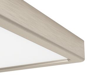 Eglo 901383-LED RGBW Димируем плафон с опушено стъкло FUEVA-Z LED/10,5W/230V 22x22cm IP44 хром