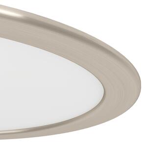 Eglo 901407 - LED вградено таванно осветително тяло FUEVA LED/18,5W/230V диаметър 21,6 см хром