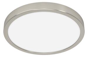 Eglo 901382 -LED RGBW димируемо плафонно осветително тяло с опушено стъкло FUEVA-Z LED/14,3W/230V 27,8cm IP44 хром