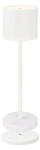 Briloner 7521016 - Димируема LED настолна лампа SIGO 2,5W/5V IP44 2600 mAh бяла