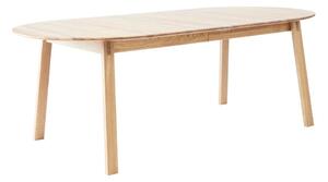 Сгъваема трапезна маса от масивен дъб в естествен цвят 100x220 cm Amalfi – Hammel Furniture