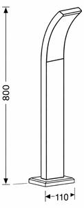 Brilagi - LED Екстериорна лампа ARCELO LED/9W/230V 80 см IP44