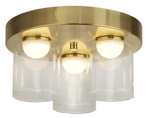 Searchlight 23083-3SB - LED таванно осветително тяло HIGHBALL 3xLED/5,3W/230V Ø 30 см