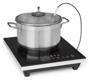 Klarstein Cook n Roll, индукционен котлон за готвене, 2000W, 3 часов таймер, 10 градуса, черен