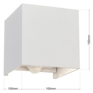 Orion AL 11-1314 - LED външно осветление с сензор CUBE-S LED/13W/230V IP54 бяло