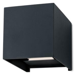 Orion AL 11-1192 - LED външно стенен осветител CUBE 2xLED/3W/230V IP54 антрацит