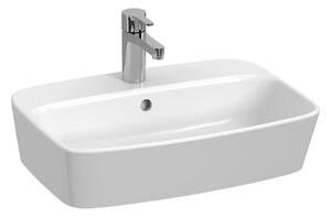 JIKA H8183820001041 - Басейн с плот LYRA 55x40 см керамика/бял