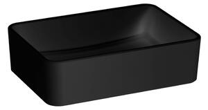 JIKA H8184237161121 - Басейн с плот CUBITO 50x35 см керамика/матов черен