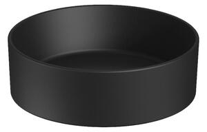 JIKA H8184207161121 - Басейн с плот CUBITO Ø 40 см керамика/матов черен