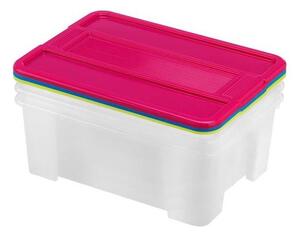 КОМПЛЕКТ 3x Кутии TEX BOX 10 л за съхранение