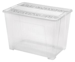 Кутия за съхранение TEX BOX 70 л прозрачна