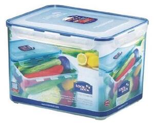Контейнер за храна LOCK 10 l син/прозрачен