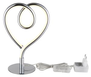Globo 28054C - LED Настолна лампа AMORE LED/6W/230V лъскав хром