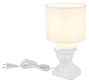 Globo 21732W - Настолна лампа HERMES 1xE14/40W/230V бял