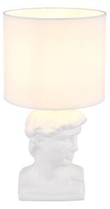 Globo 21732W - Настолна лампа HERMES 1xE14/40W/230V бял