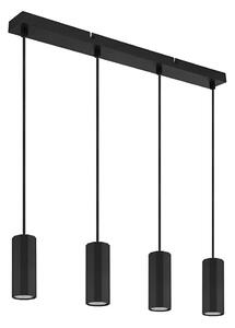 Globo 57918-4HB - Пендел JAMES 4xGU10/25W/230V черен