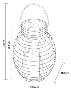 Globo 33284 - LED Соларна лампа SOLAR LED/0,06W/3,2V IP44 ратан