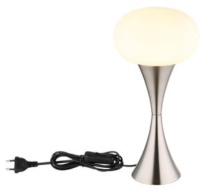 Globo 21027N - Настолна лампа LULA 1xE14/25W/230V матов хром