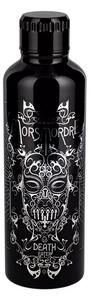 Бутилка за вода Paladone Harry Potter: Death Eater - Metal Water Bottle, 500 мл, черна