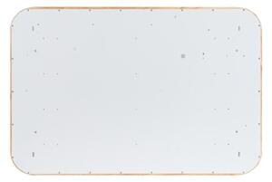 Brilagi - LED осветително тяло MOLINA SQUARE LED/54W/230V с възможност за димиране, дъб, 60x40 cm + дистанционно управление