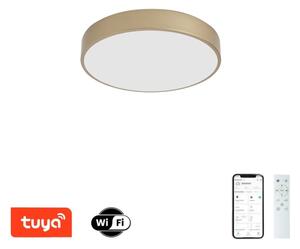 Brilagi-LED димируемо осветително тяло POOL SMART LED/48W/230V 40 cm Wi-Fi Tuya златно + дистанционно управление