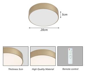 BRILAGI - LED плафон POOL LED/24W/230V 3000/4000/6000K Ø 20 см златист