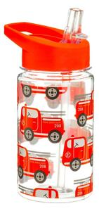 Бебешко шише за вода Drink Up Engine, 400 ml Fire Engine - Sass & Belle