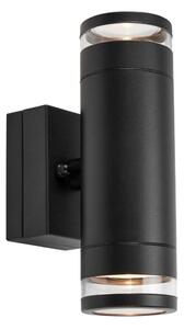 Markslöjd 109104 - димируема LED външна стенна лампа LUNO 2xLED/4,9W/230V IP65 черна