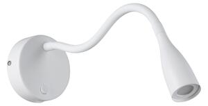 Eglo 901782 - LED гъвкава стенна лампа с USB OLIVANDINO LED/3,8W/230V бяла
