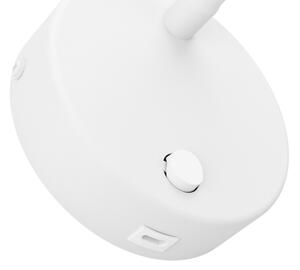 Eglo 901782 - LED гъвкава стенна лампа с USB OLIVANDINO LED/3,8W/230V бяла