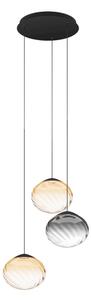 Eglo 390481 - LED регулируем полилей на кабел PANTOJA 3xLED/5,8W/230V бежов/опушен +DO