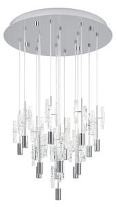 Eglo 390477 - LED полилей на кабел ALEMDINA 15xLED/2,6W/230V 2200/3000/4000K хром