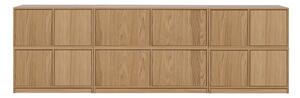TV комплект от декор от дъб в естествен цвят 264x88 cm Modulair – vtwonen