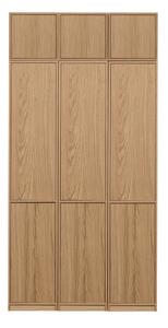 Модулна библиотека от декор от дъб в естествен цвят 120x243 cm Modulair – vtwonen