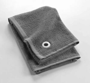 Антрацитна памучна кърпа от тери 50x50 cm Cuistot – douceur d'intérieur