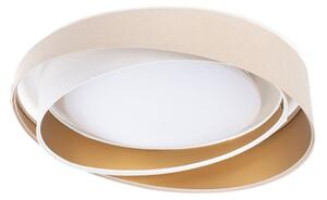 LED таванно осветително тяло GALAXY MODERN LED/24W/230V Ø 55 см бежово/бяло/златно