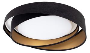 LED таванно осветително тяло GALAXY MODERN LED/24W/230V Ø 55 см черно/златно