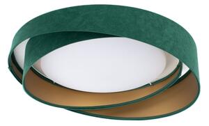 LED таванно осветително тяло GALAXY MODERN LED/24W/230V, диаметър 55 см, зелен/златист