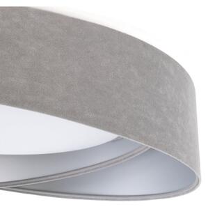 LED таванно осветително тяло GALAXY MODERN LED/24W/230V Ø 55 см сиво/сребристо