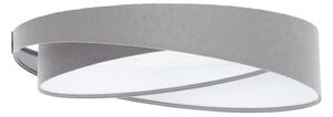 LED таванно осветително тяло GALAXY MODERN LED/24W/230V Ø 55 см сиво/бяло