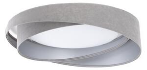 LED таванно осветително тяло GALAXY MODERN LED/24W/230V Ø 55 см сиво/сребристо