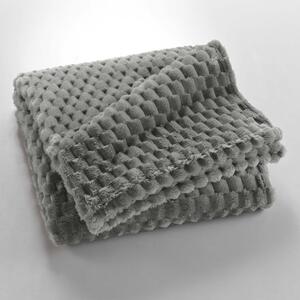 Сиво одеяло от микрофланела 125x150 cm Mini Frosty – douceur d'intérieur