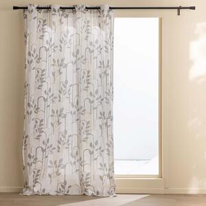 Сиво перде 140x240 cm Roseris – douceur d'intérieur