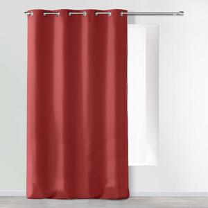 Червено перде от микрофибър 140x260 cm Absolu – douceur d'intérieur