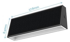 Viking - LED соларно стенно осветително тяло LED/1,3W/3,7V IP44 4000K 2000 mAh