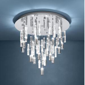 Eglo 390476-LED Таванно осветително тяло ALEMDINA 15xLED/2,6W/230V 2200/3000/4000K хром